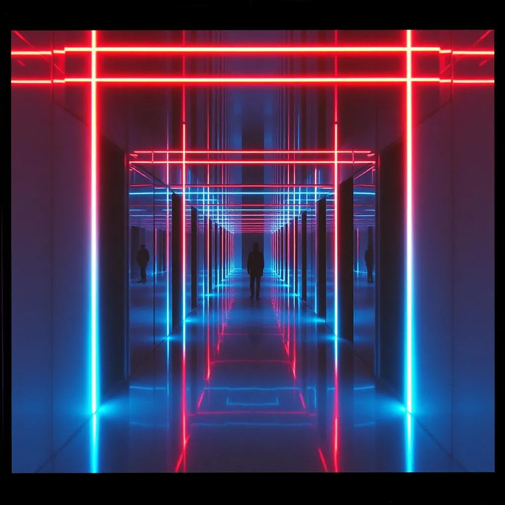 Mirrors in the rain