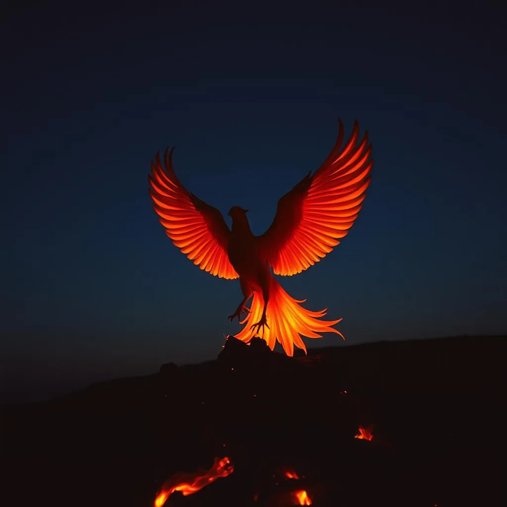 Ghost in the flame