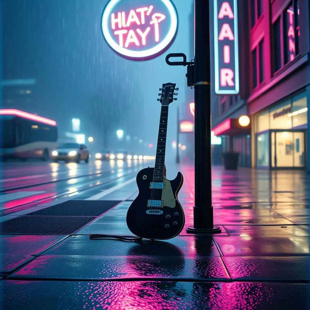 Rain is falling