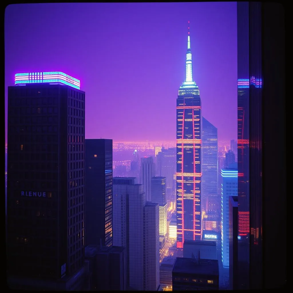 Neon city
