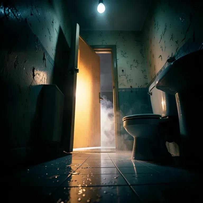 Locked in the bathroom