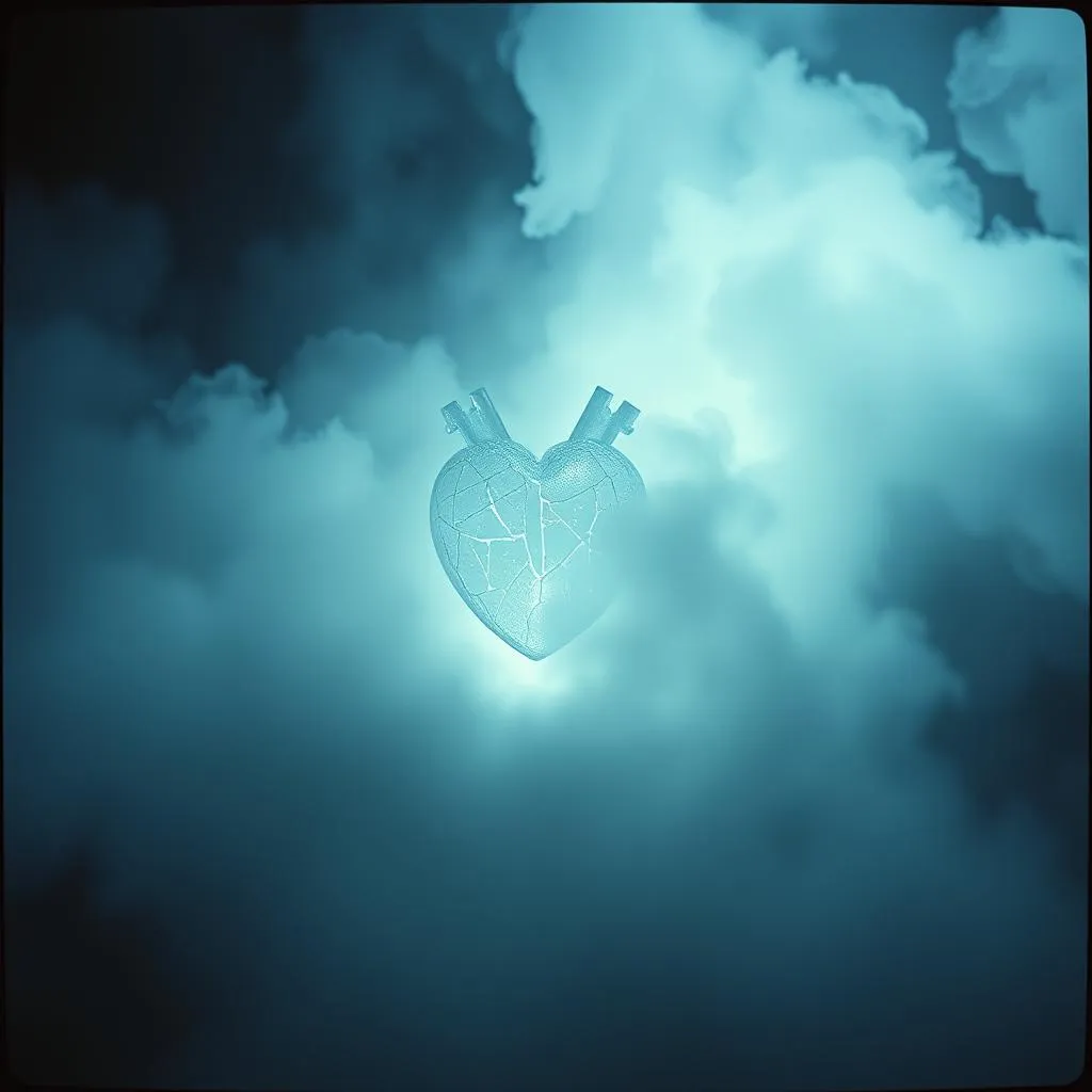 A lover's broken heart