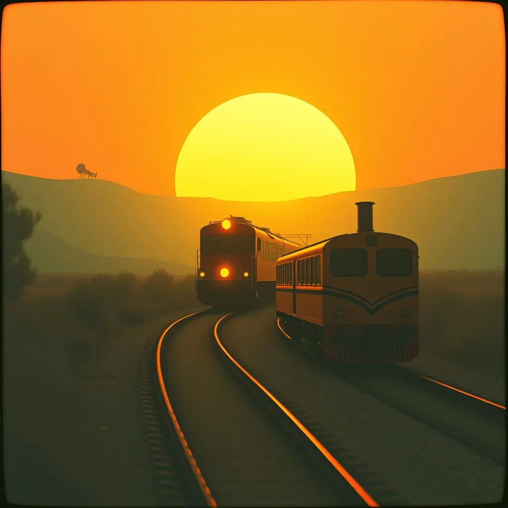 All aboard the glory train