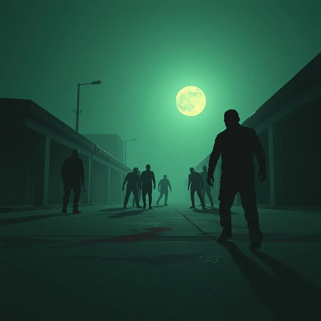 ZOMBIES AT THE HOOD