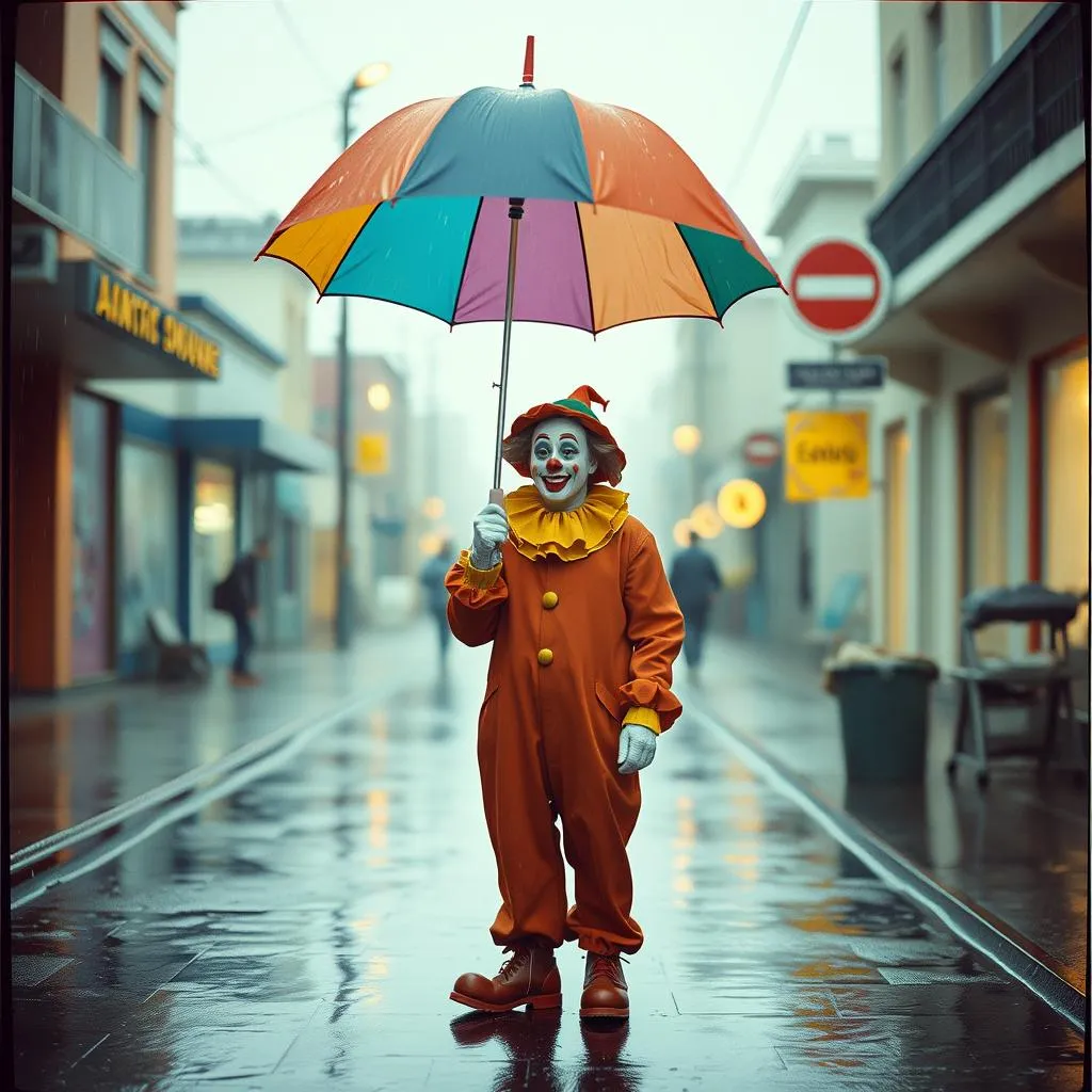 Clown du miroir