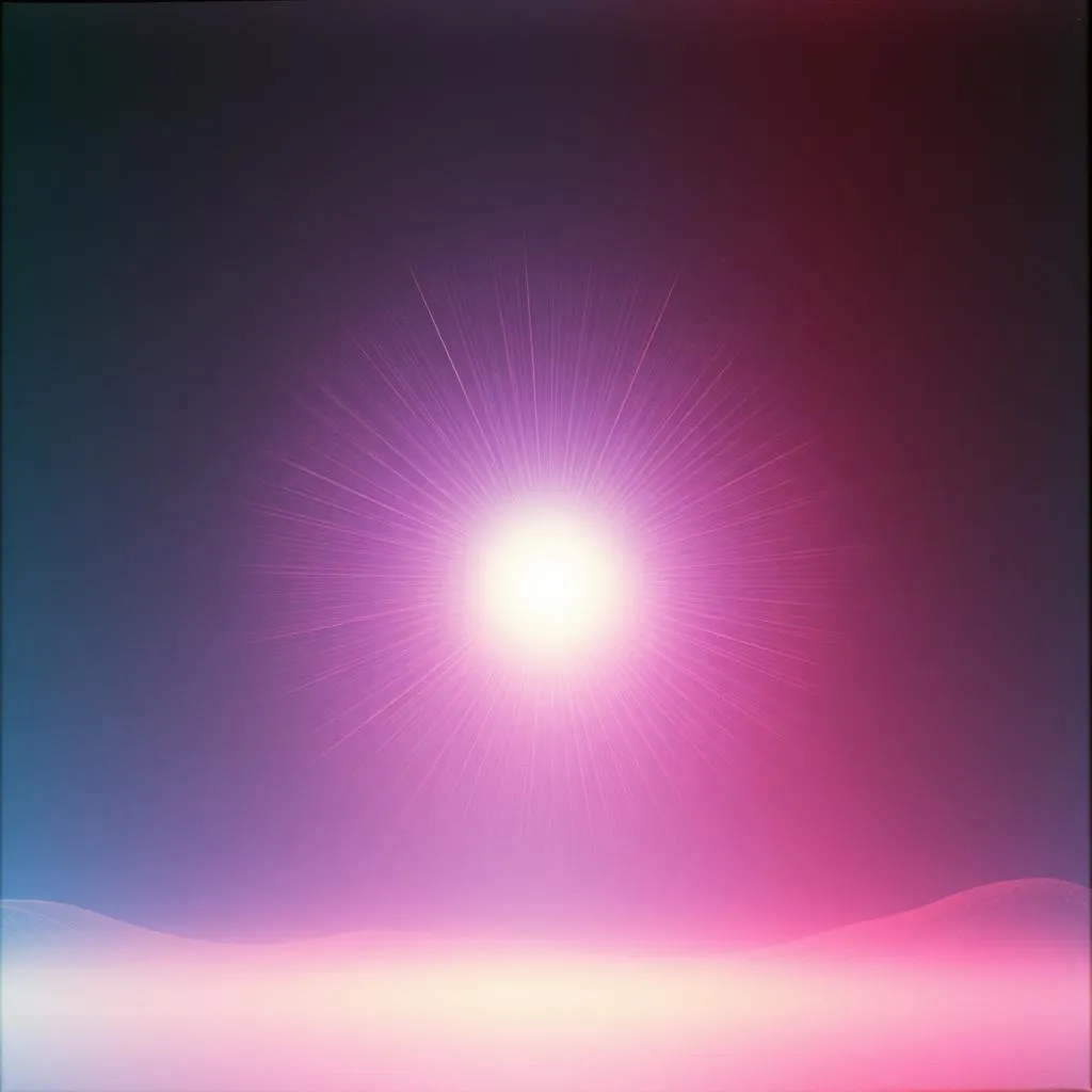 The sound of light