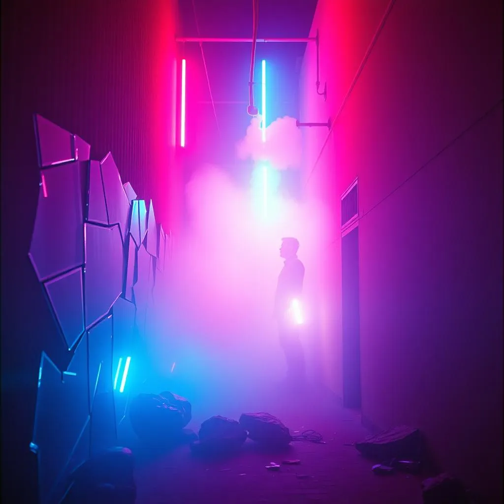 Shattered Neon Lights