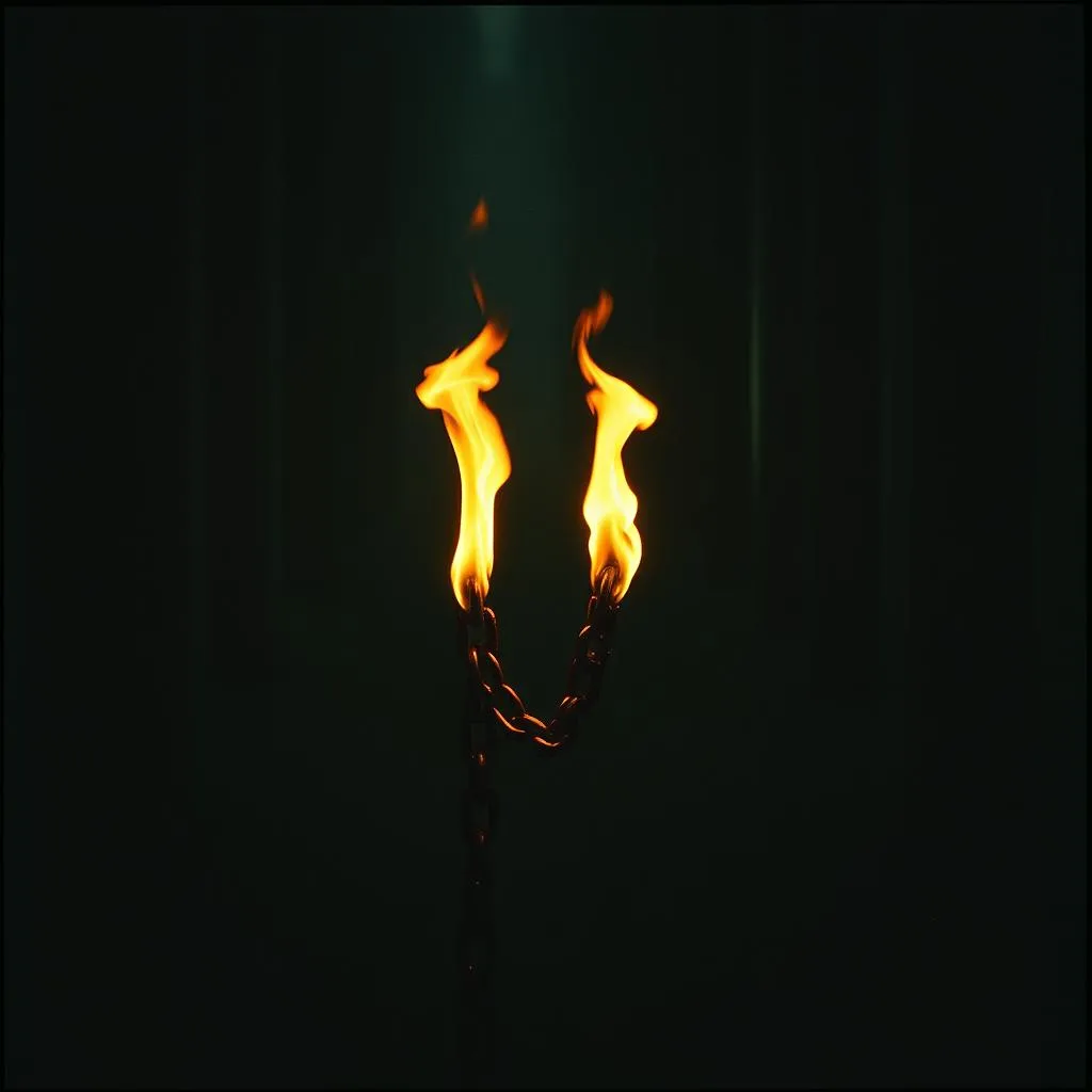 Through the darkness