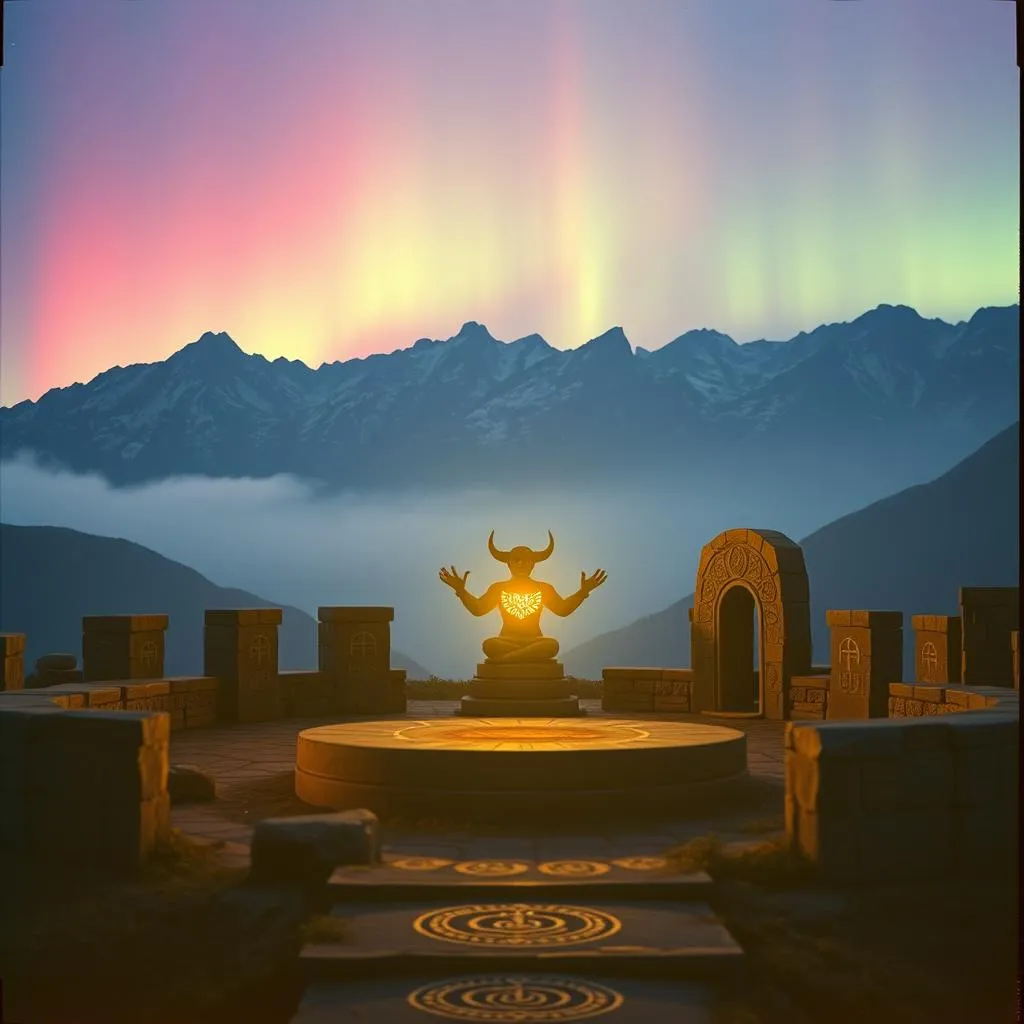 Calling Gods for Protection