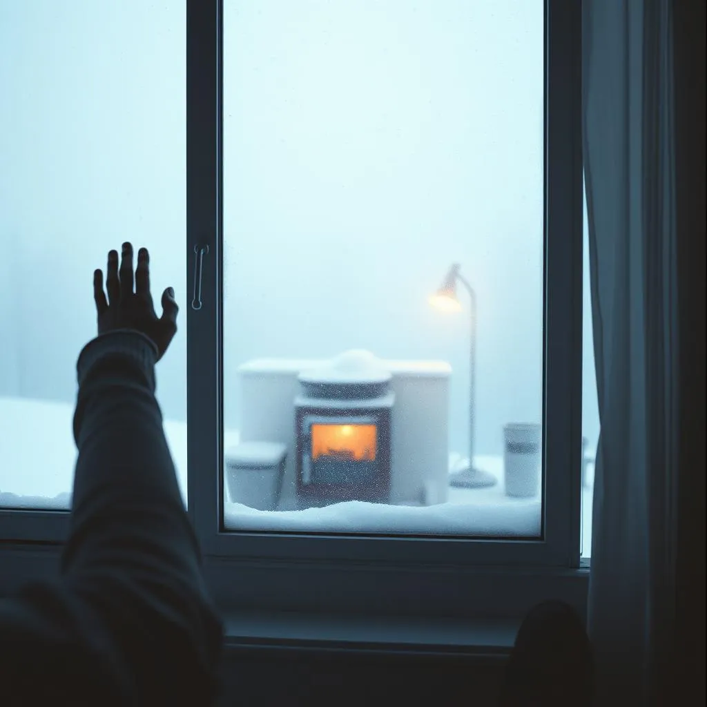 Dein Name geschrieben im Schnee