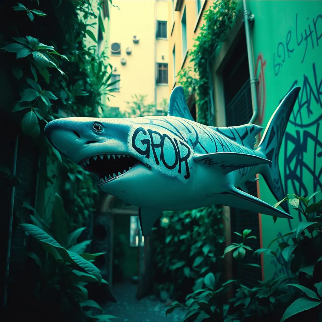Sharks and Graffiti