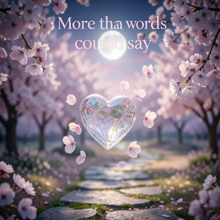 More than words could say