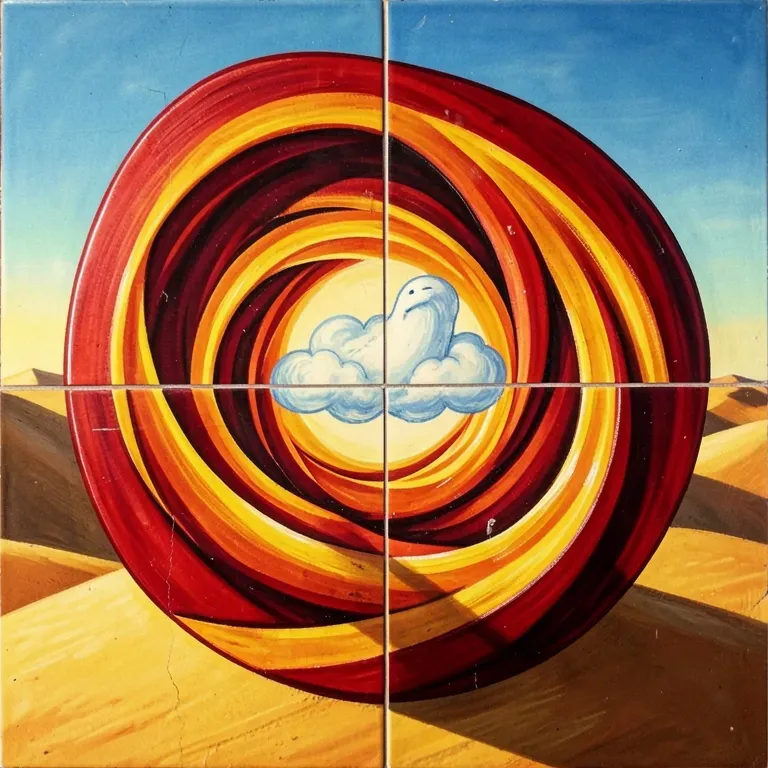 No deserto