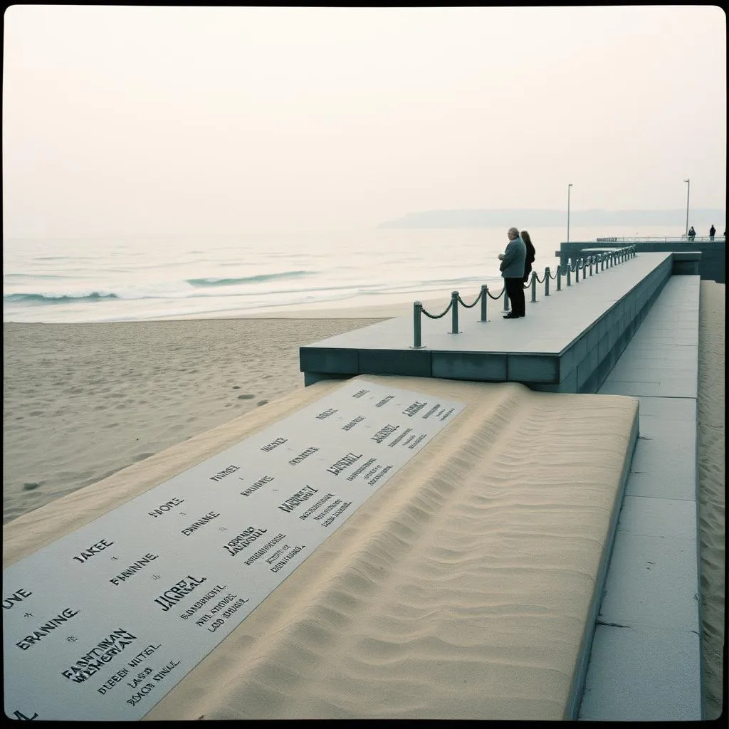 Fifteen Names in the Sand