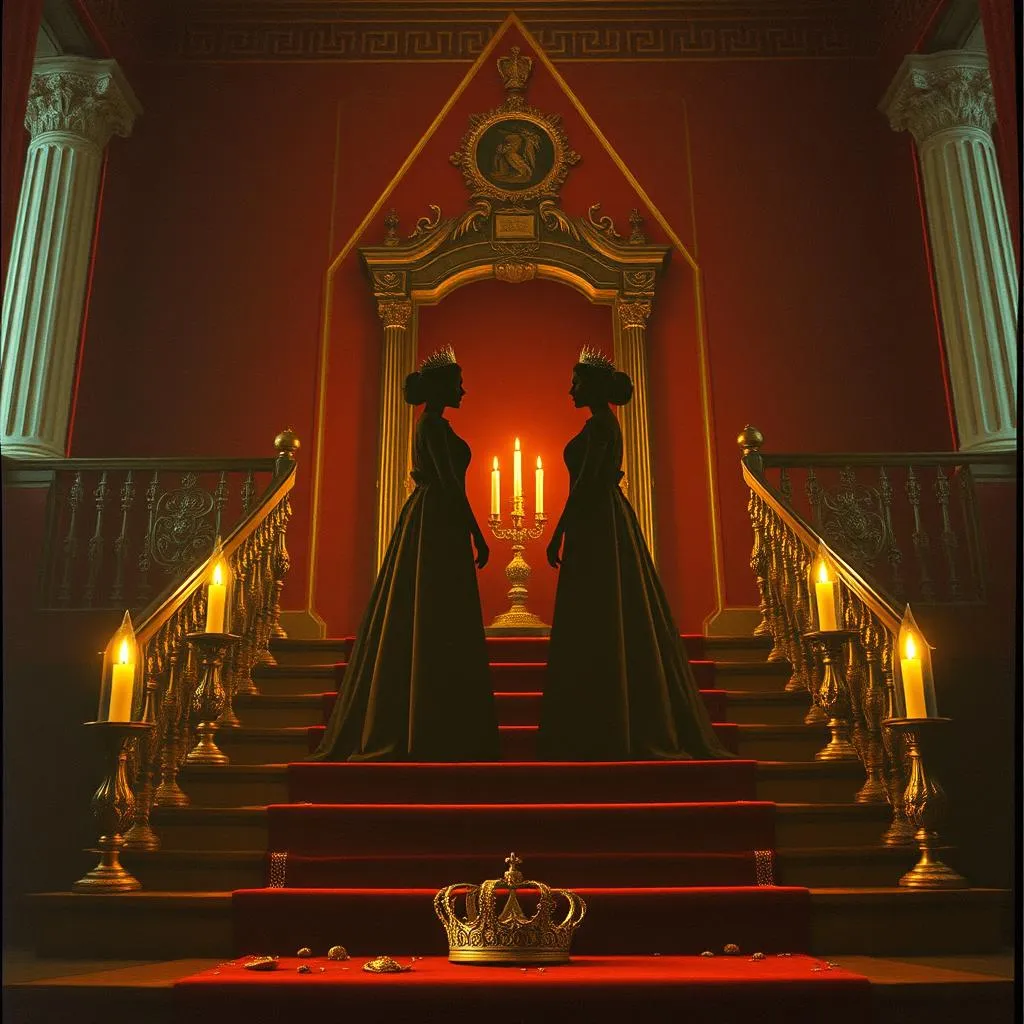 The mirrors lie