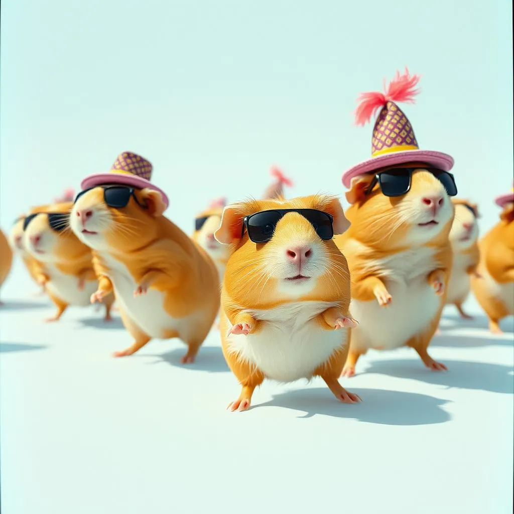 Die Meerschweinchenparade