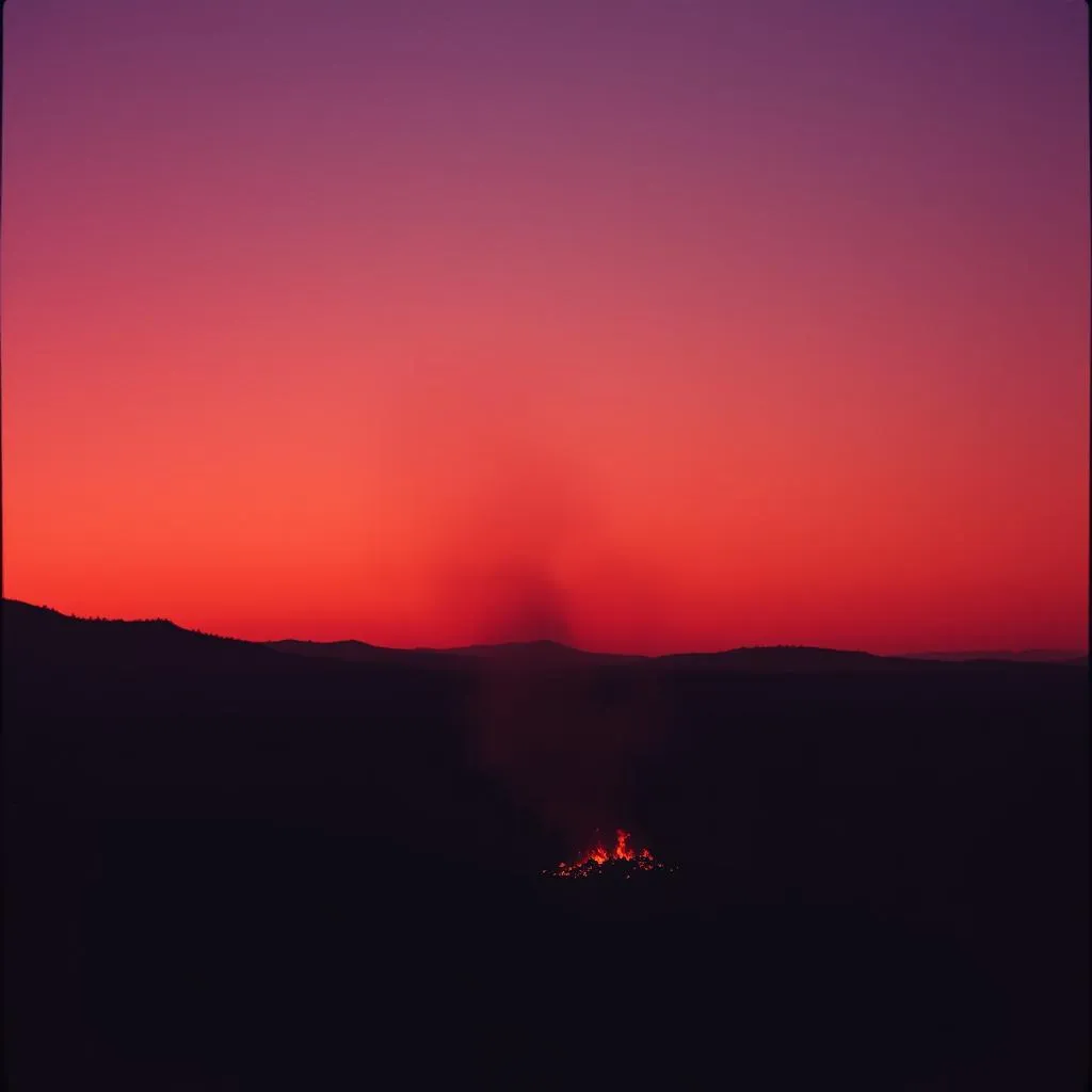 Fuego que se apaga