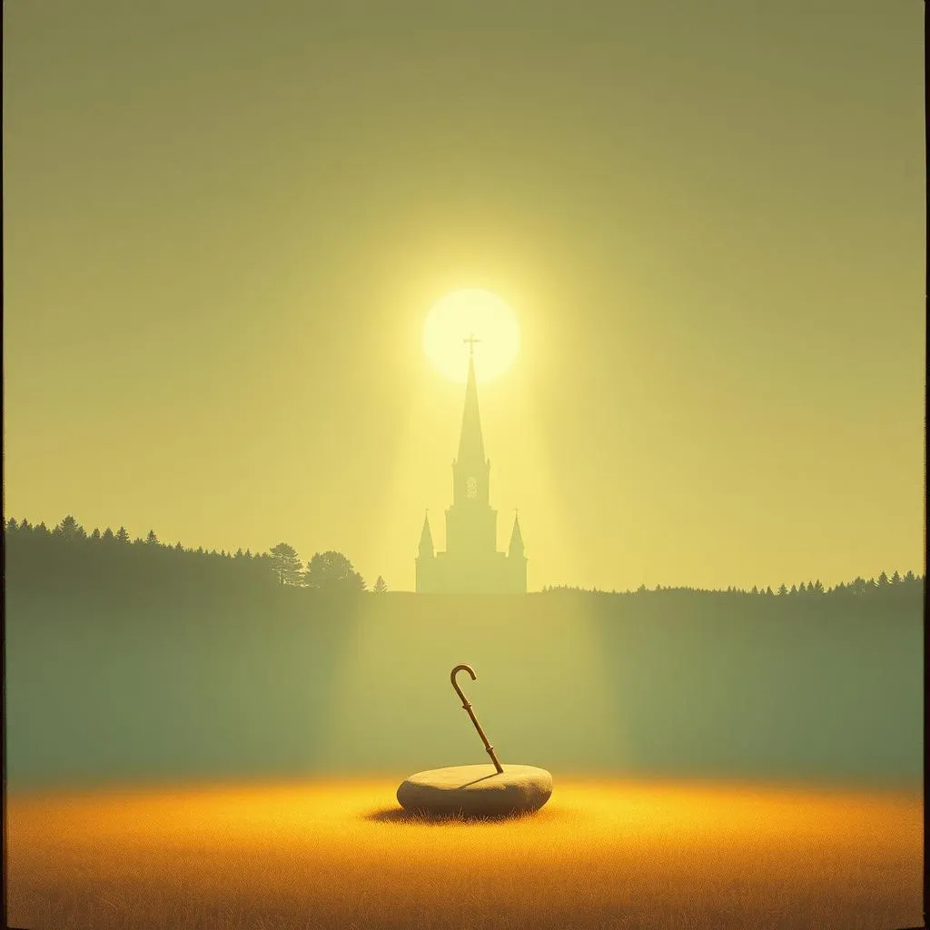 Rest on promise of king