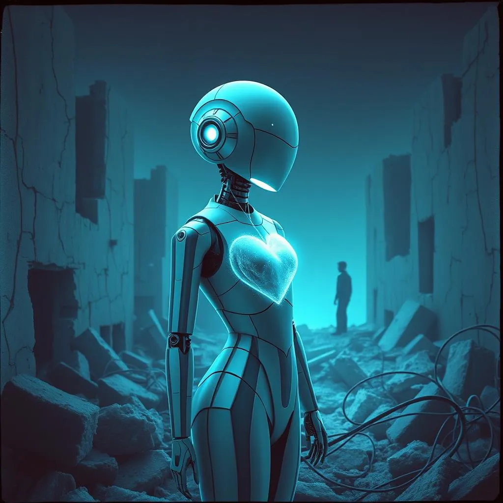 Roboterfrau