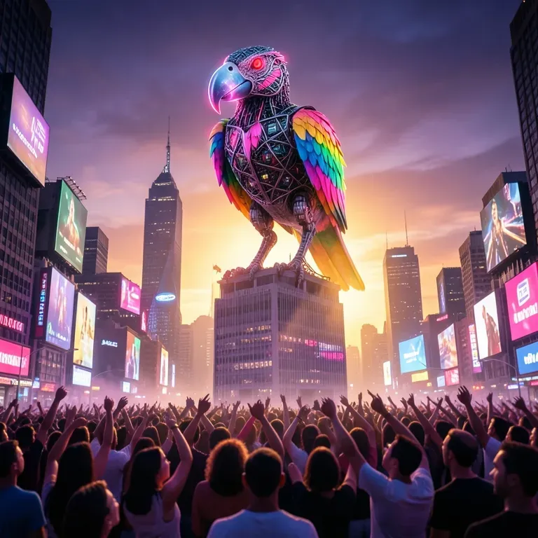 Cyber Parrot Banger