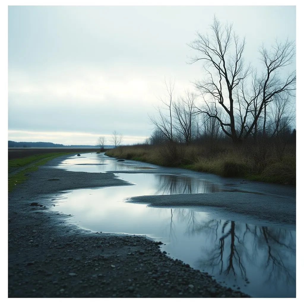 Rain on the Pavement
