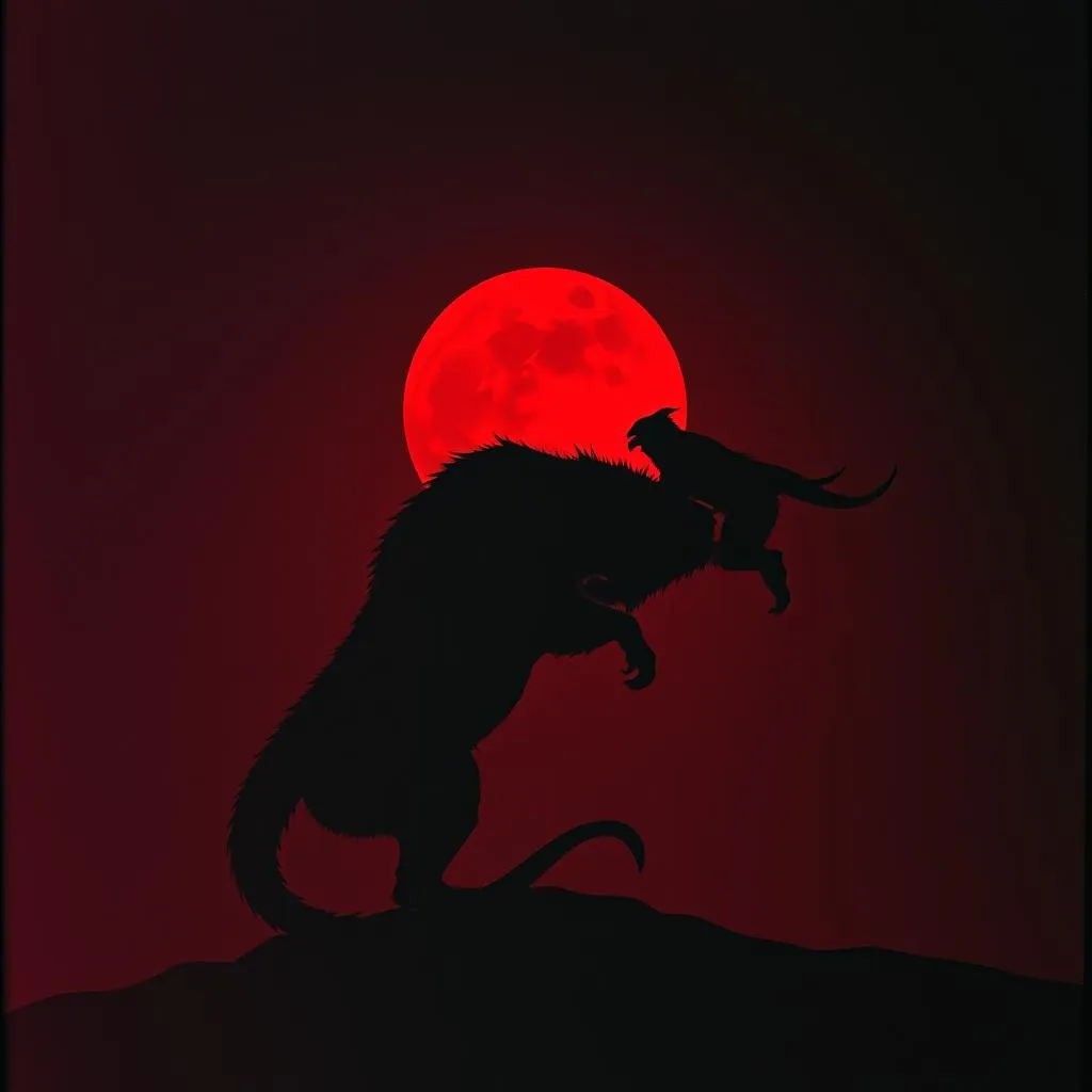Blood Just Moon