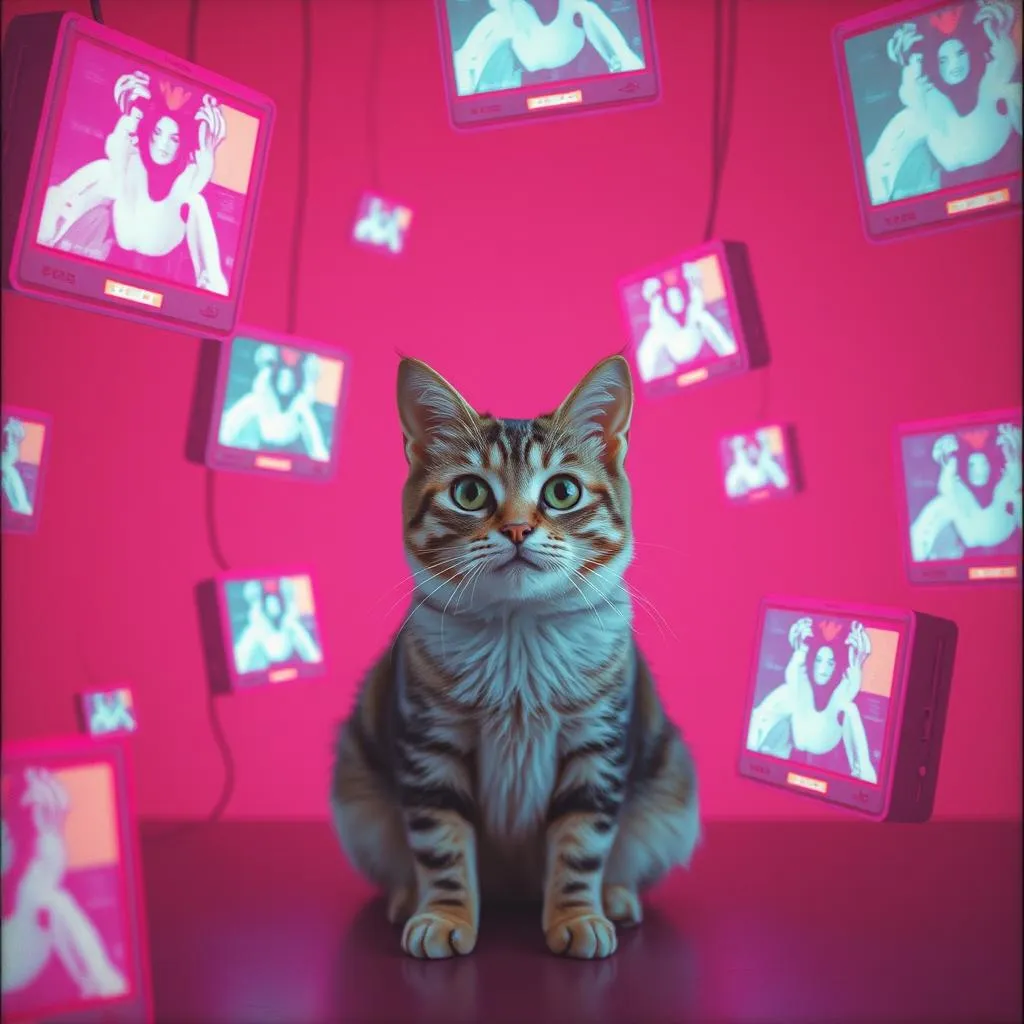 The algorithm paused my cat
