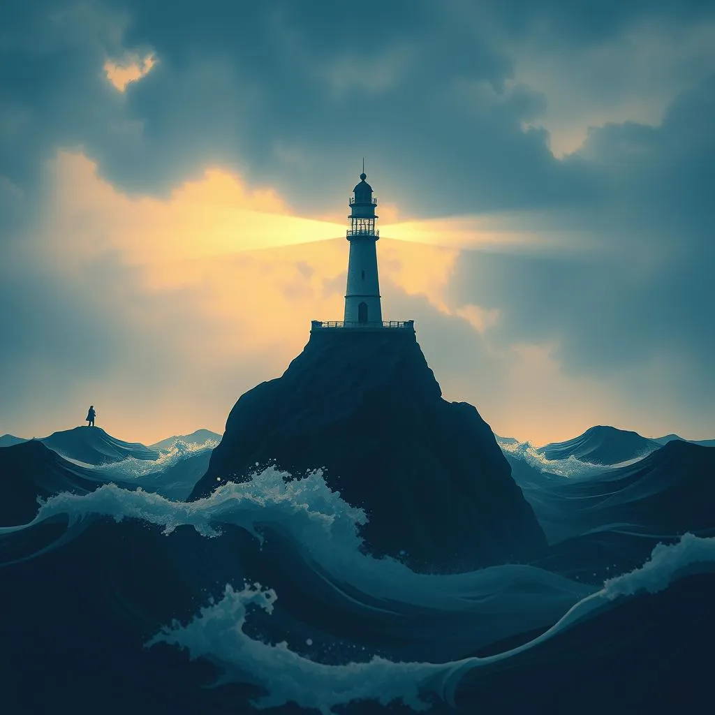 Lighthouse in the Darkness