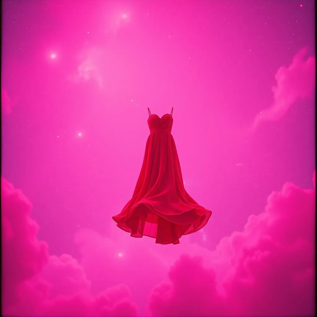 Red dress