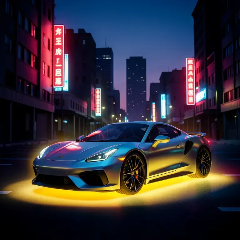 Neon Vibes and Midnight Drive