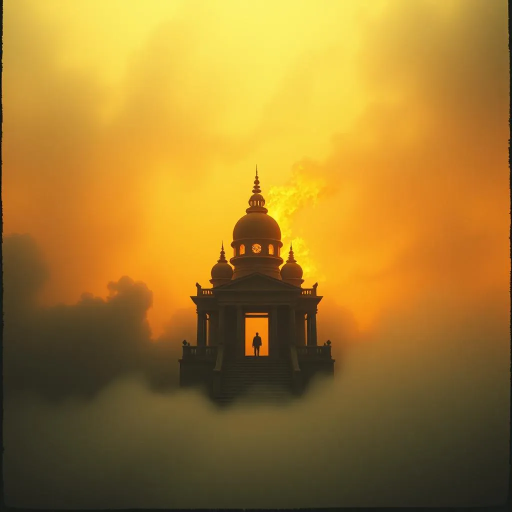 Flames in the Temple
