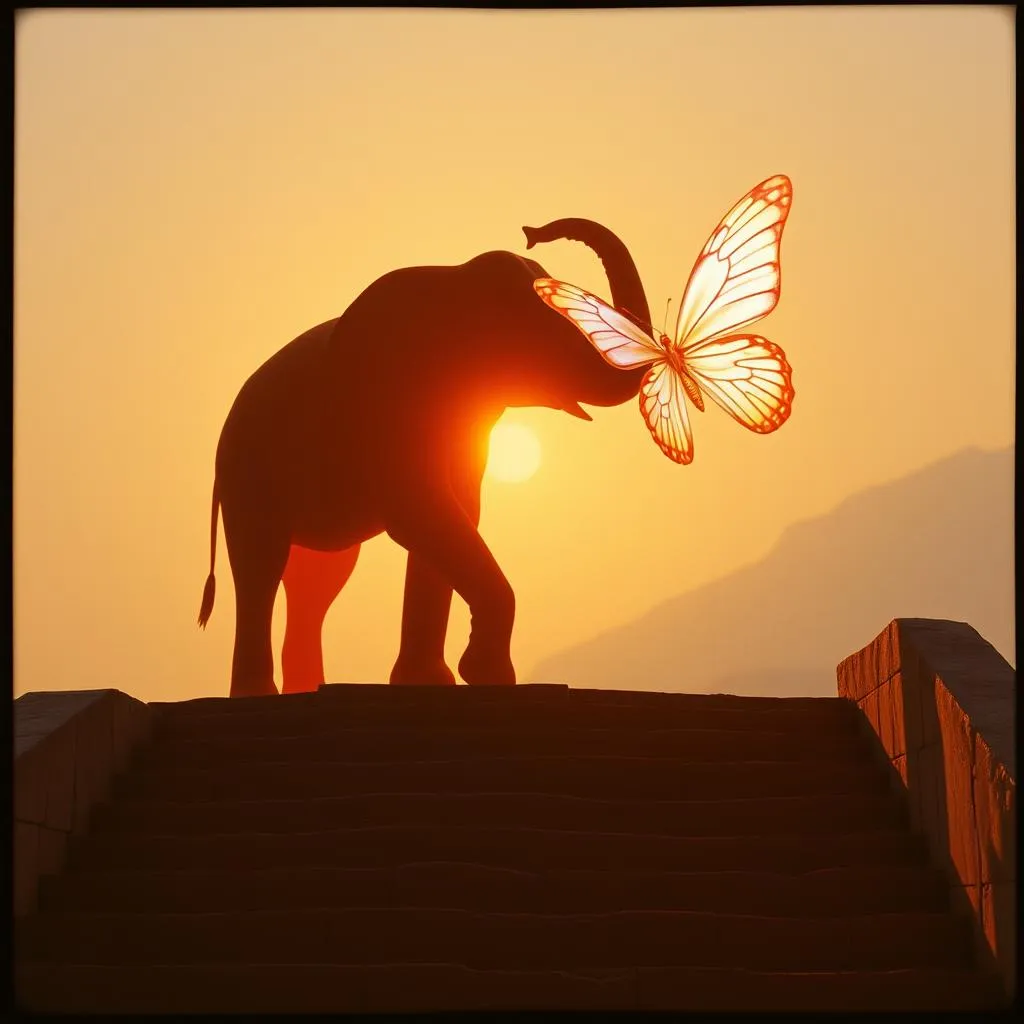 The Elephant and the Butterfly