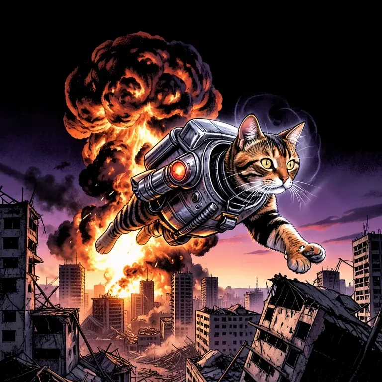 Jetpack Cat Online