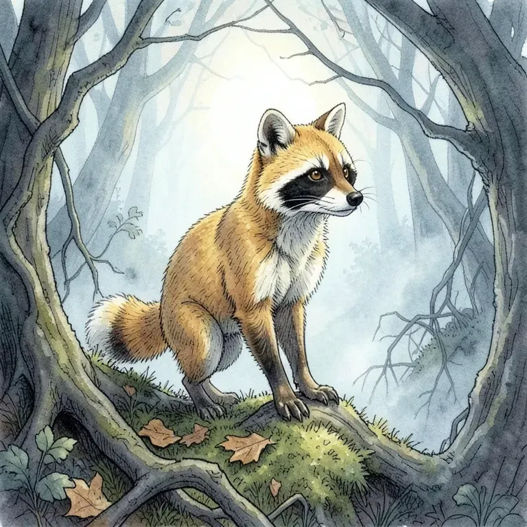Raccoon man