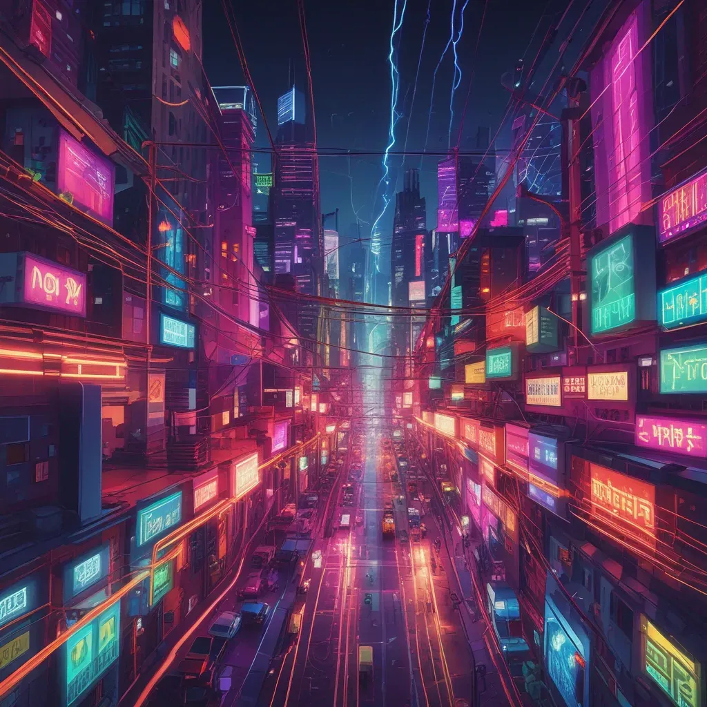 Shadows in the Neon