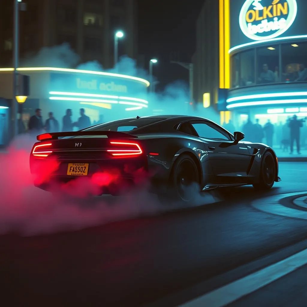 Falcon in the Smoke