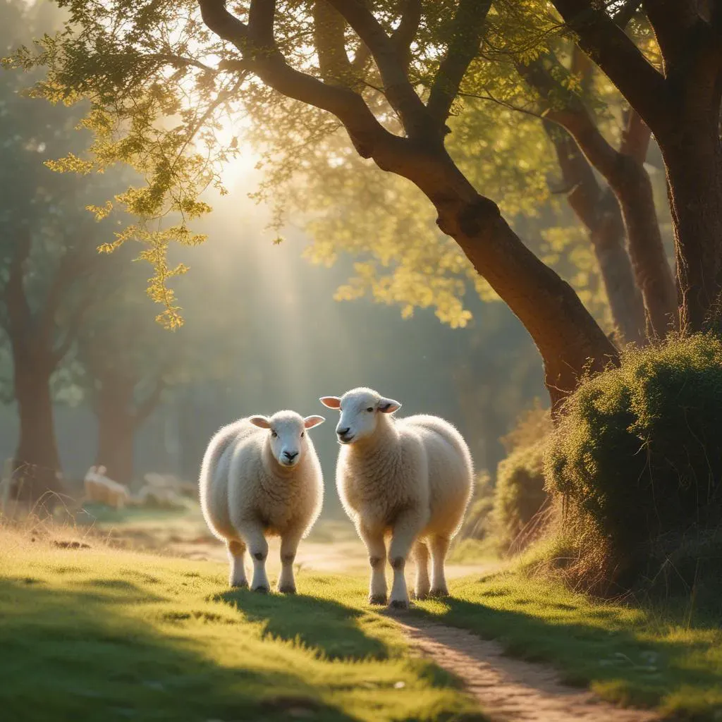 Mary had a little lamb with soft cotton
