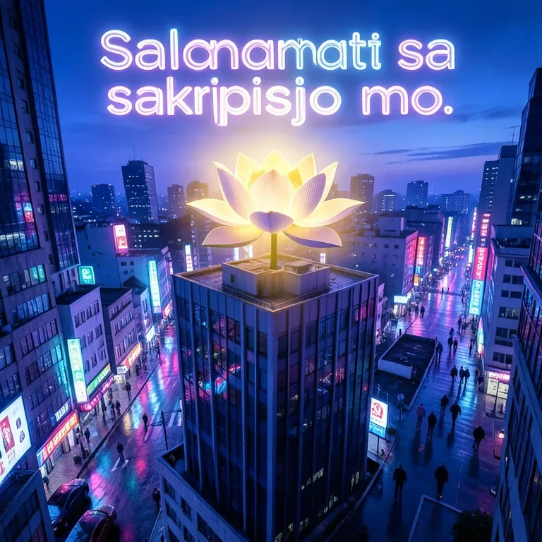 Salamat sa sakripisyo mo