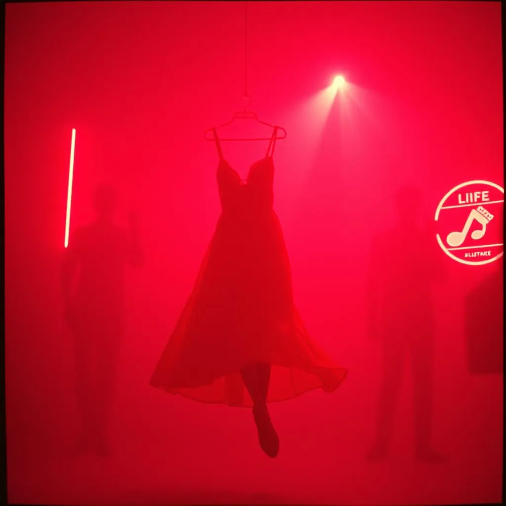 Red dress confuson.