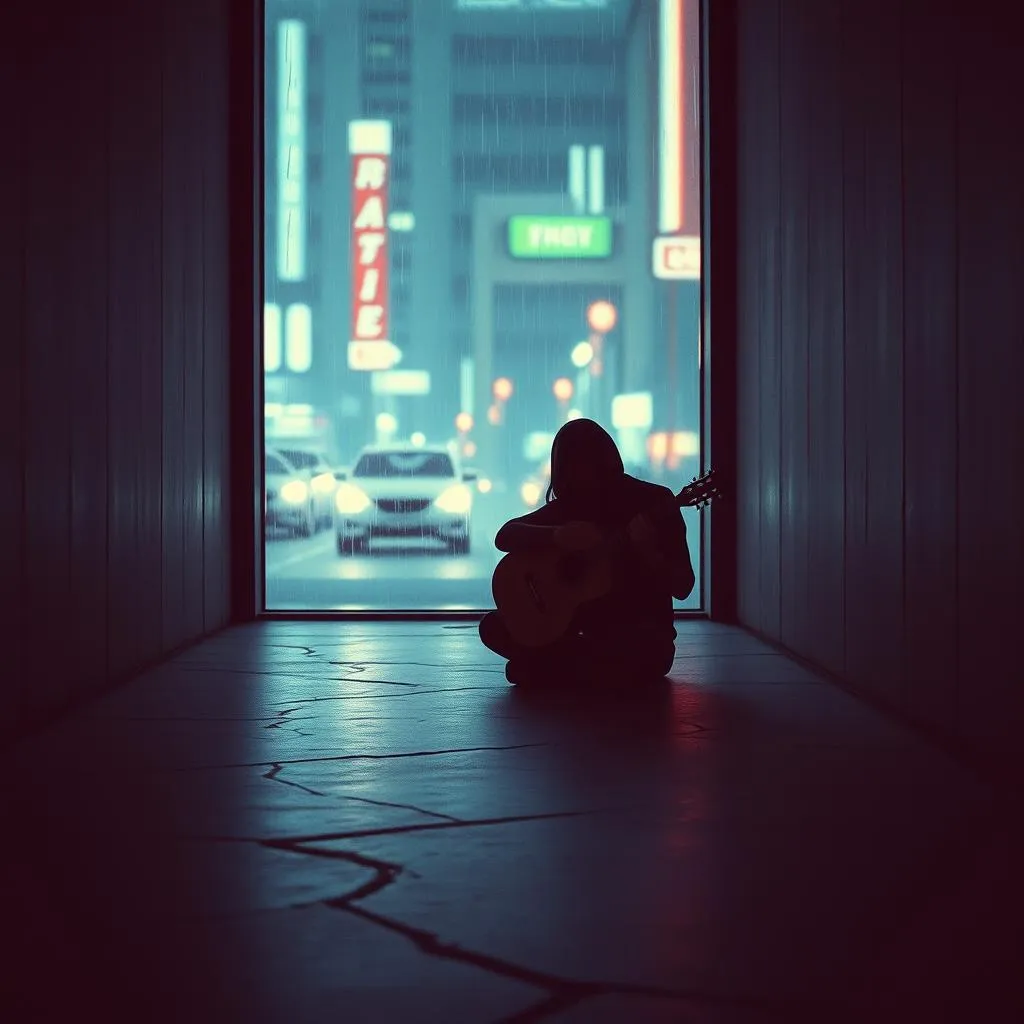 Silence between chords
