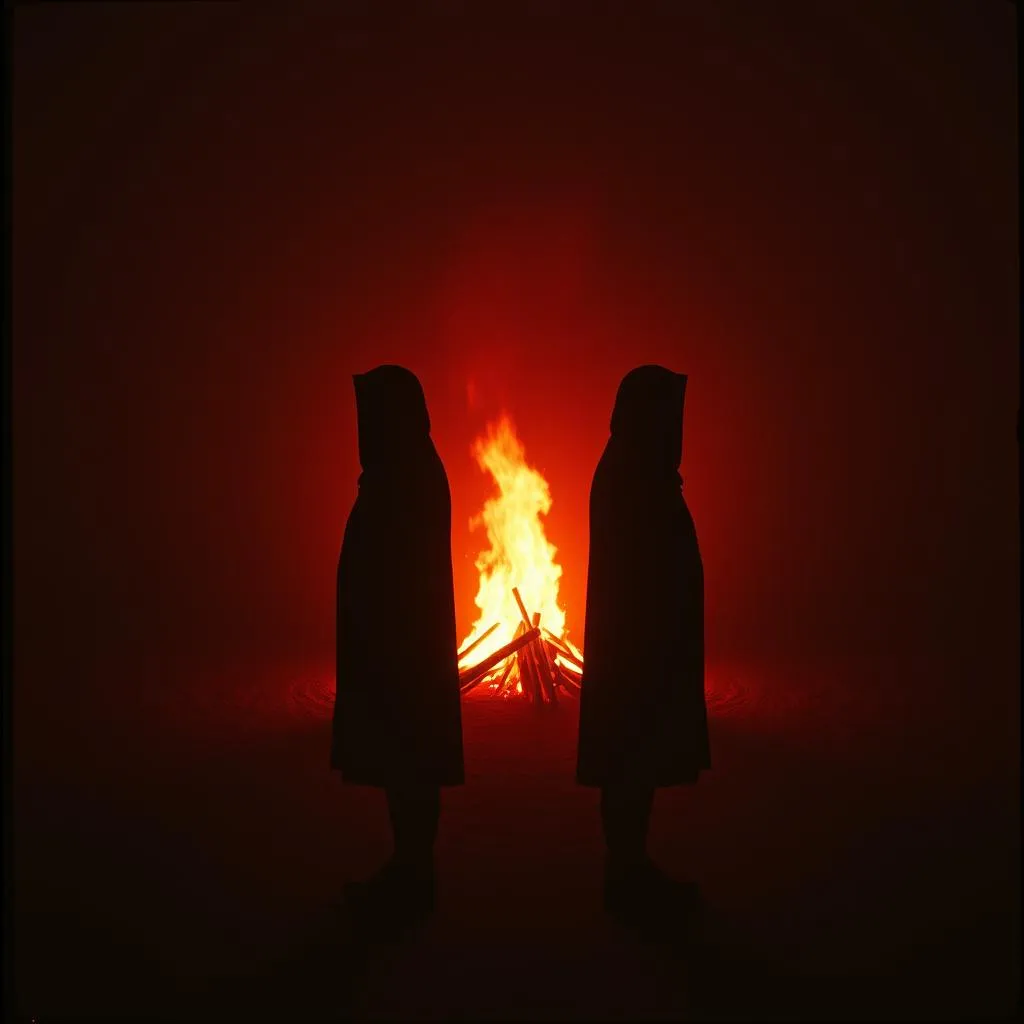 “Two Shadows, One Fire”