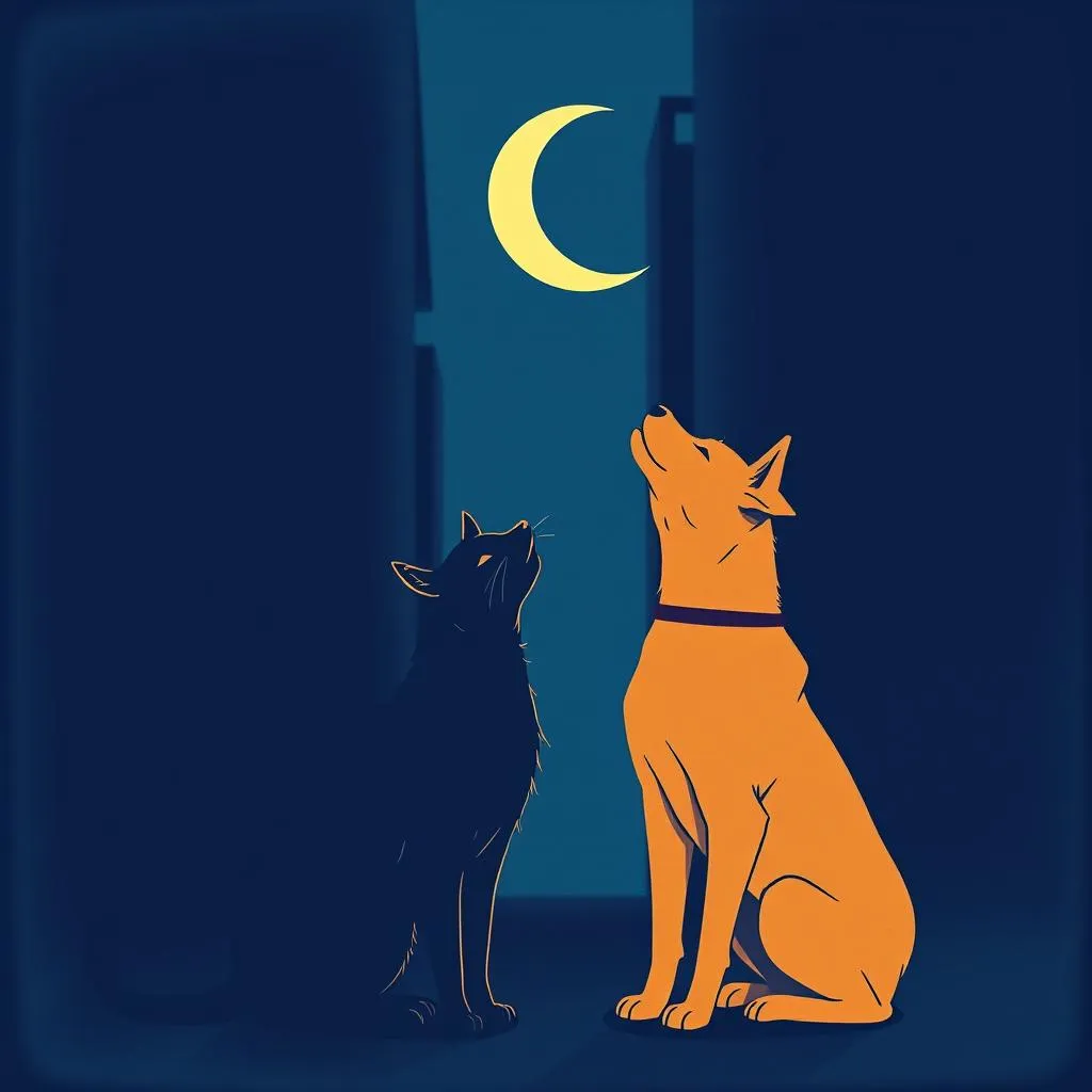 Rex the Dog, Snow the Cat