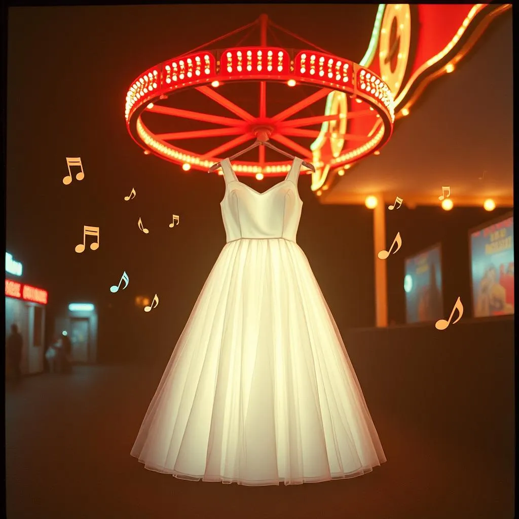 La del vestido Blanco
