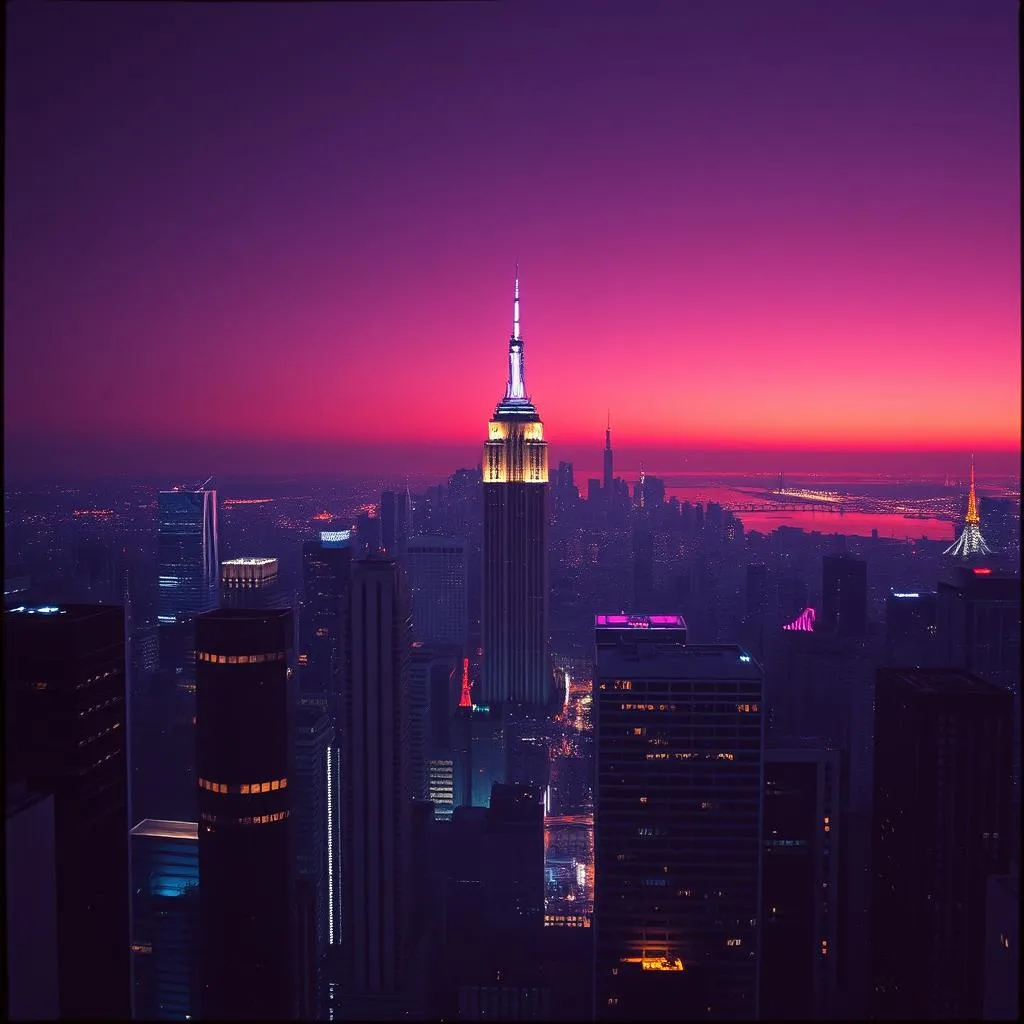 Neon Lights and City Dreams