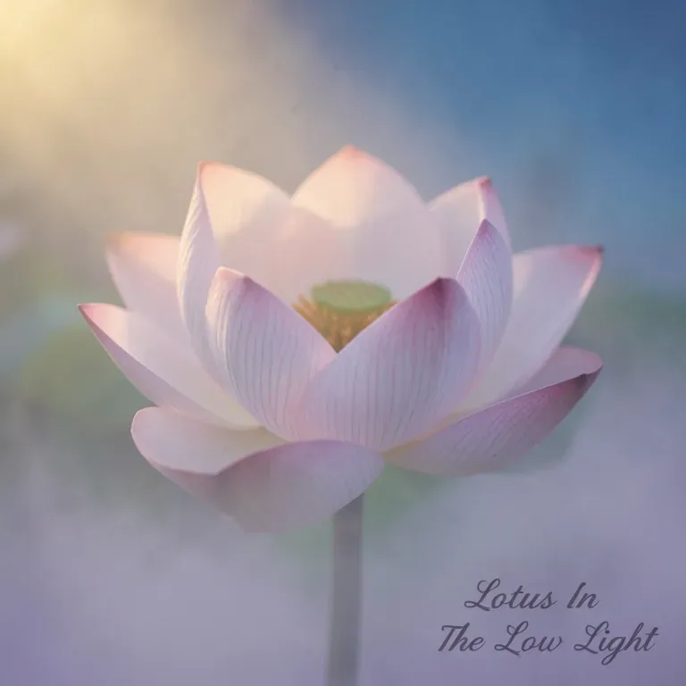 Lotus In The Low Light
