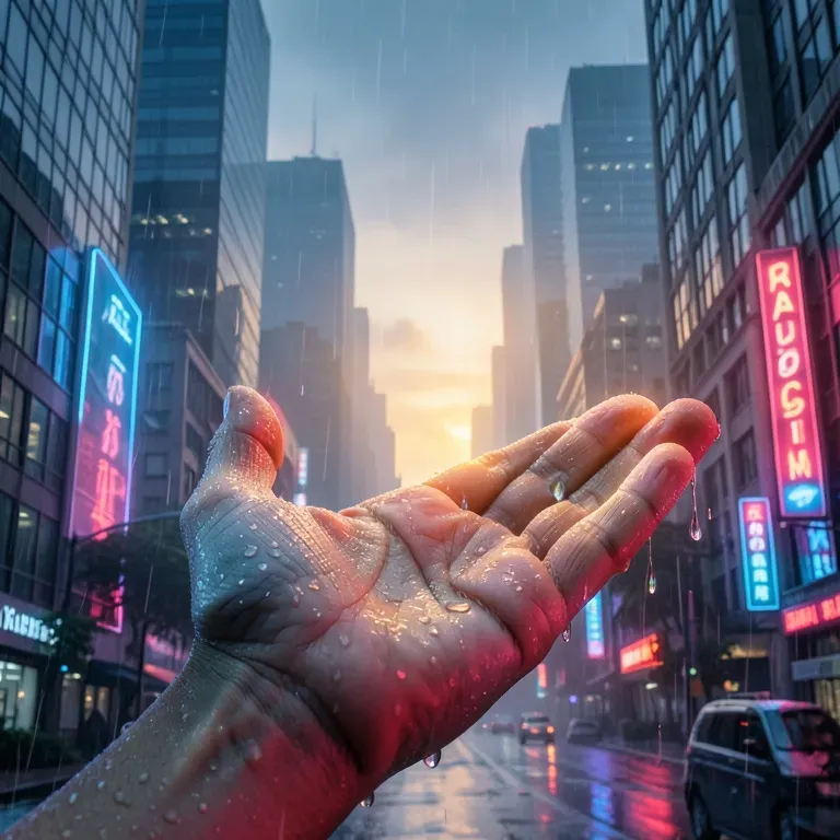 Rain drops/In my dreams