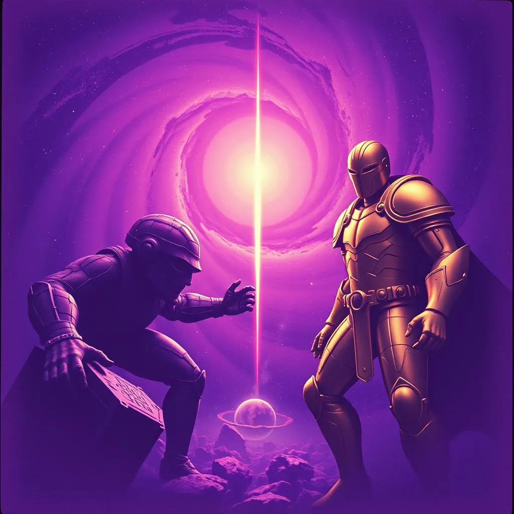 Thanos vs iron man rap battle