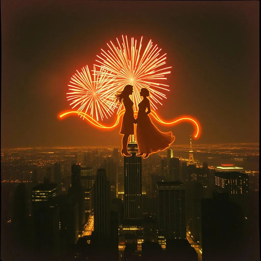 Fireworks in the Sky