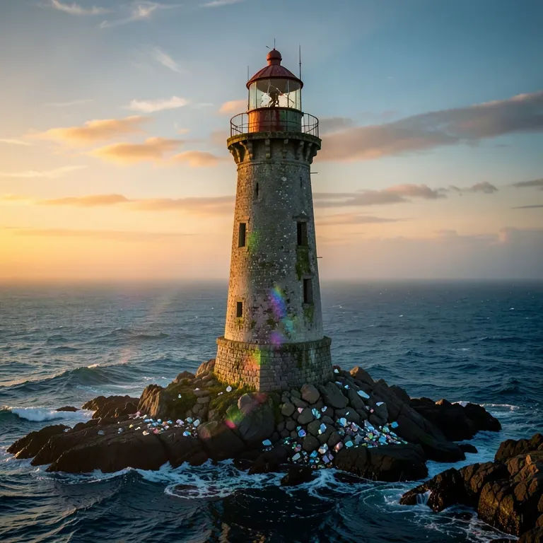 I was a lighthouse and poetry