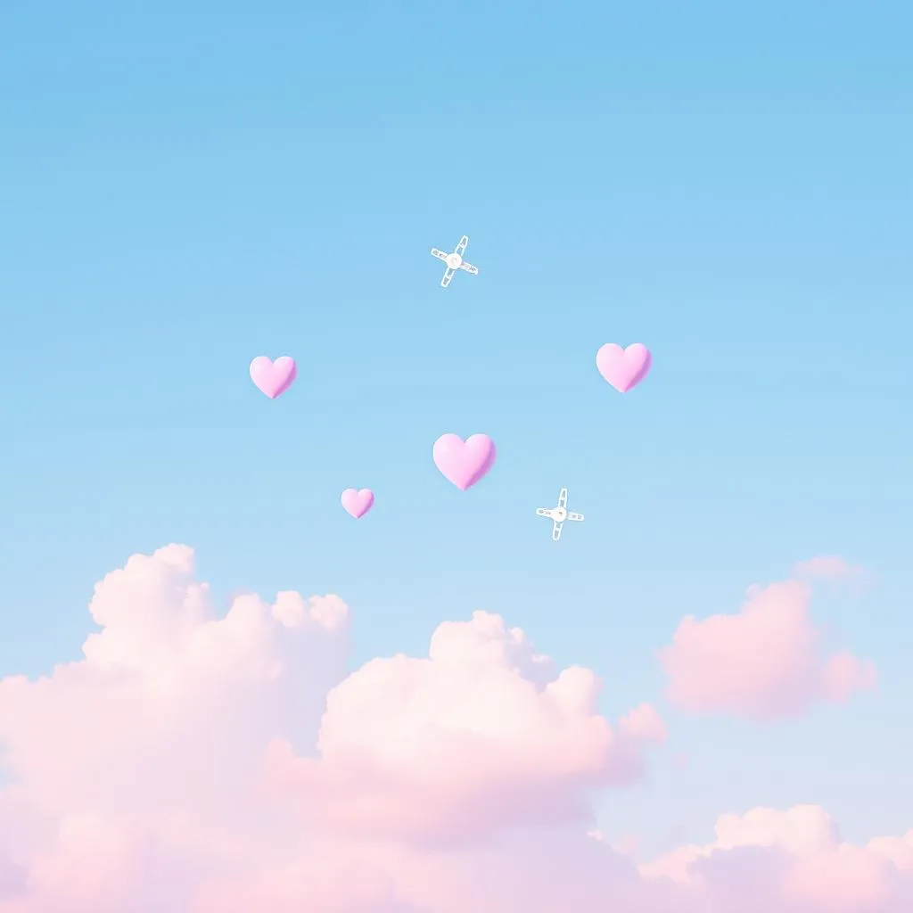 Falling in flight for you.